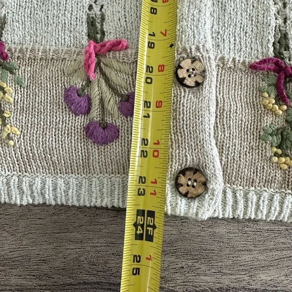 Mandal Bay Pastel Embroidered Cardigan - Picture 3 of 7